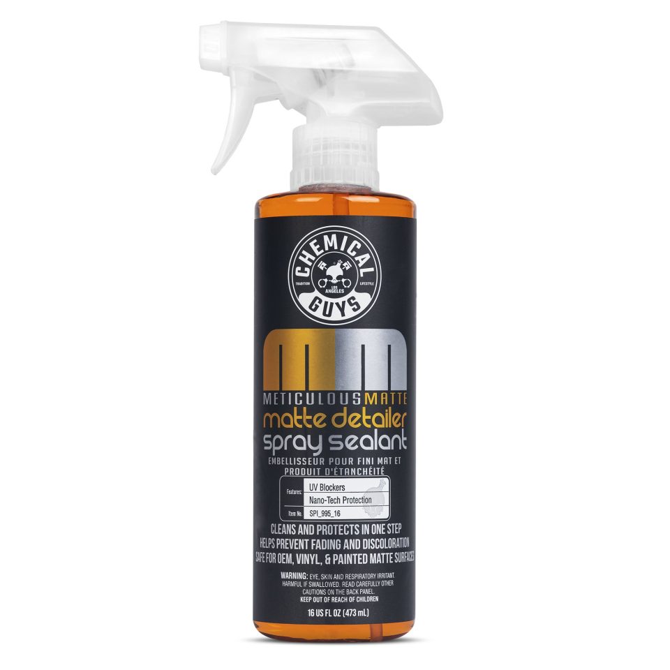Meticulous Matte Detailer Spray & Sealant for Crisp Satin & Matte Finishes